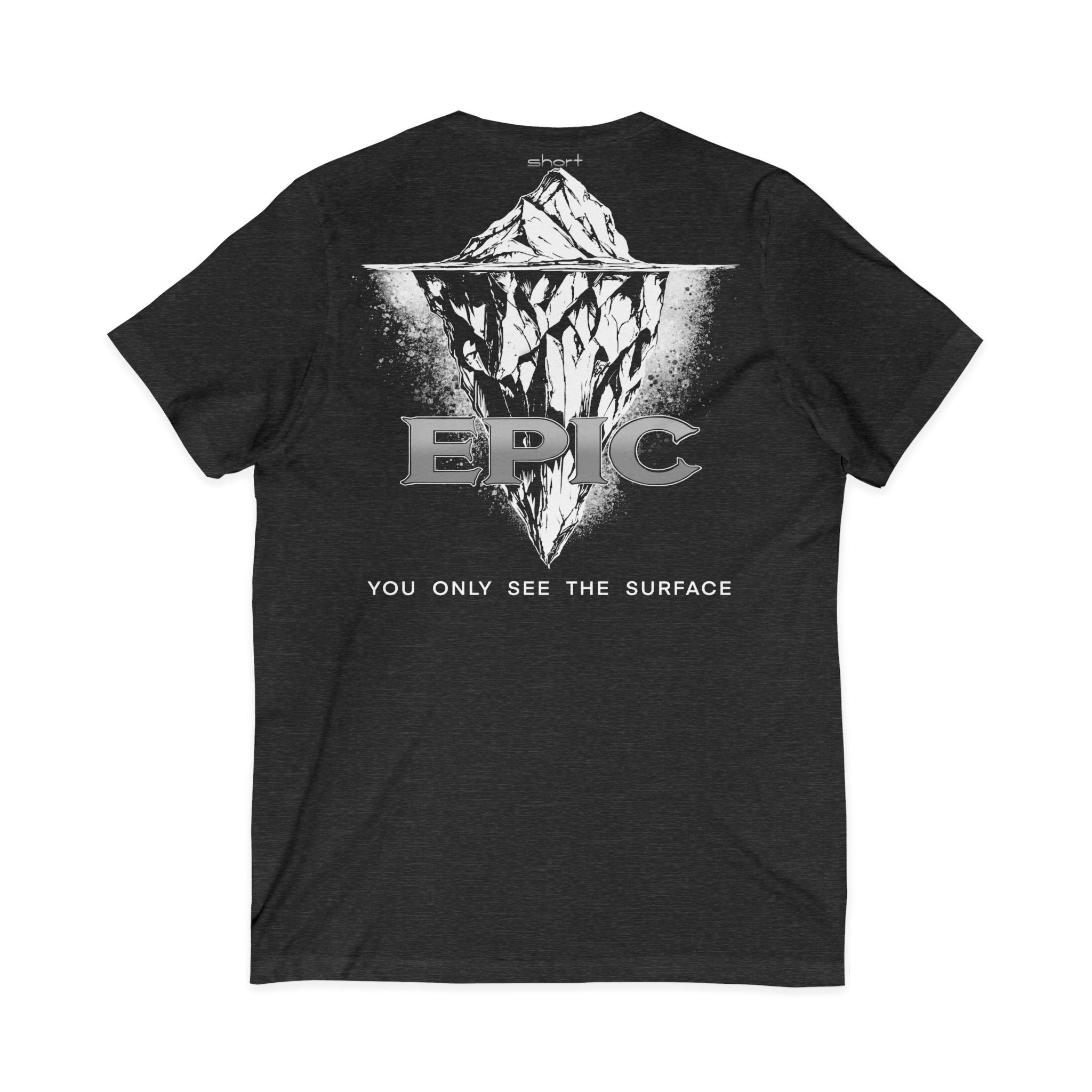 You Only See The Surface – Iceberg V-Neck
