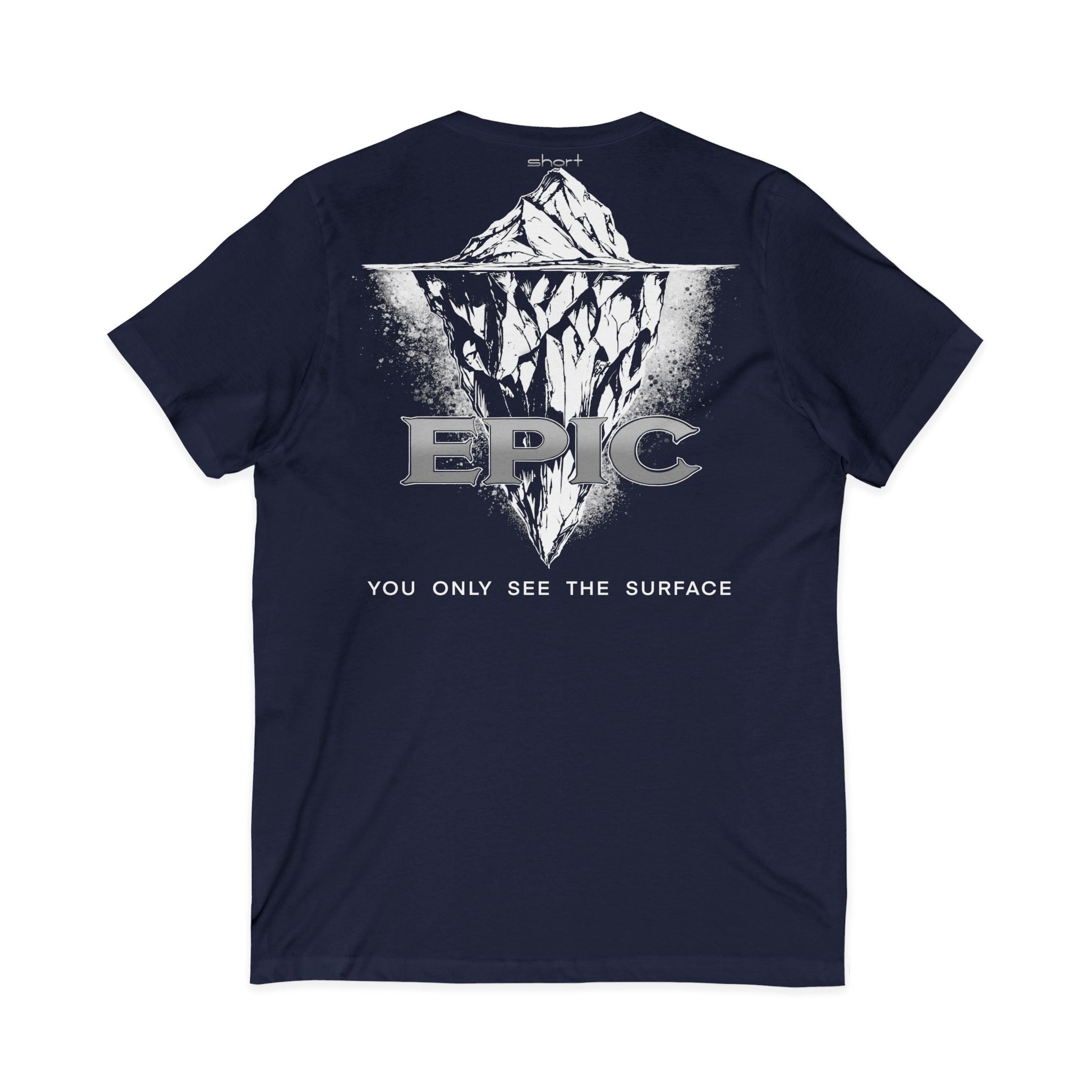 You Only See The Surface – Iceberg V-Neck