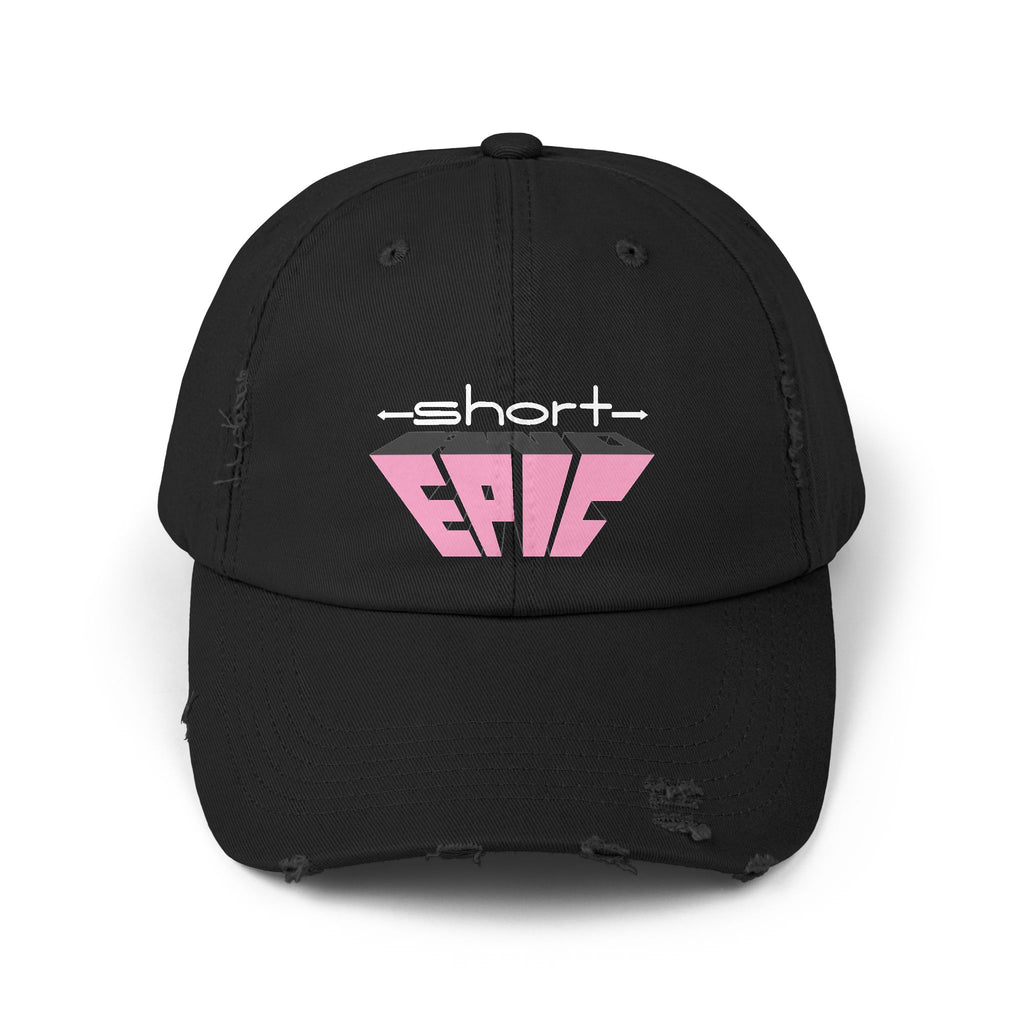 Short & EPIC – Women’s Edition Distressed Hat