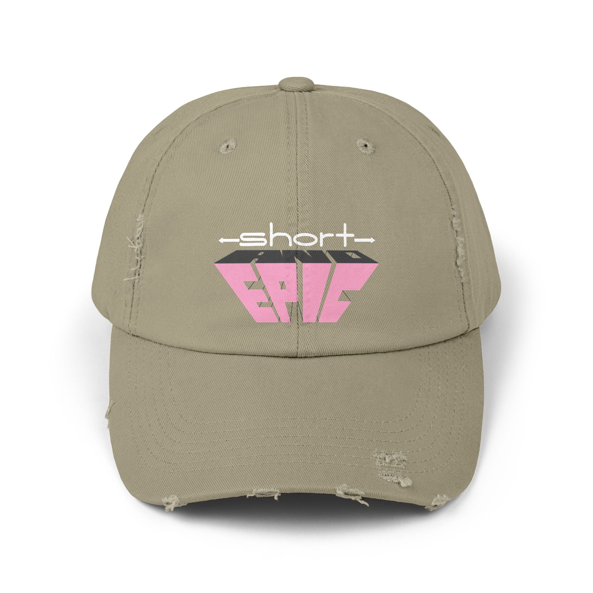 Short & EPIC – Women’s Edition Distressed Hat
