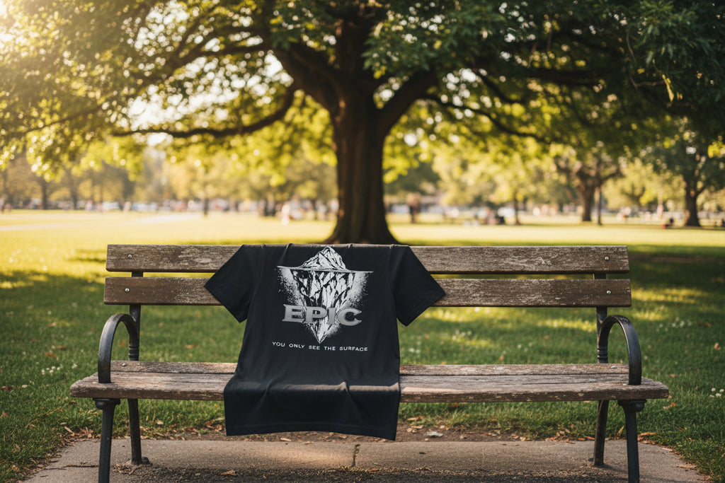 You Only See The Surface – Iceberg V-Neck