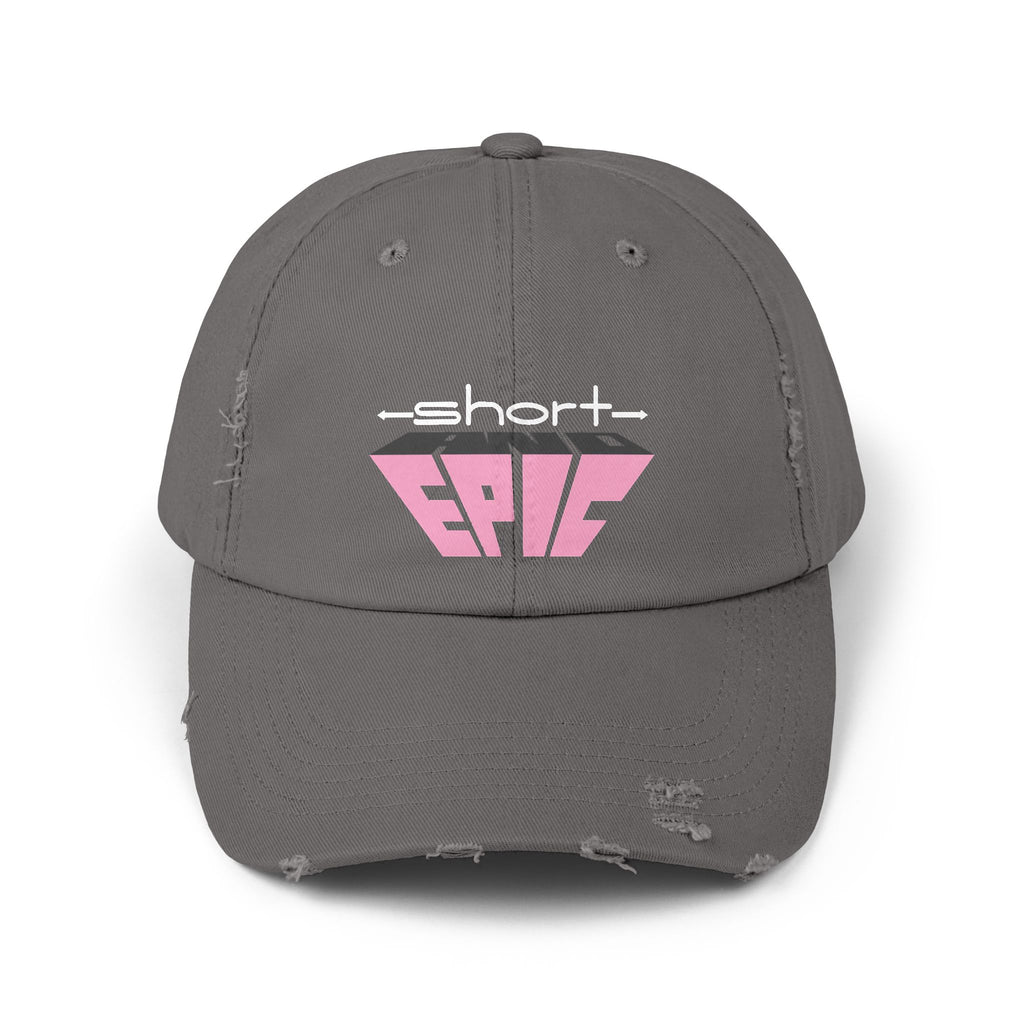 Short & EPIC – Women’s Edition Distressed Hat