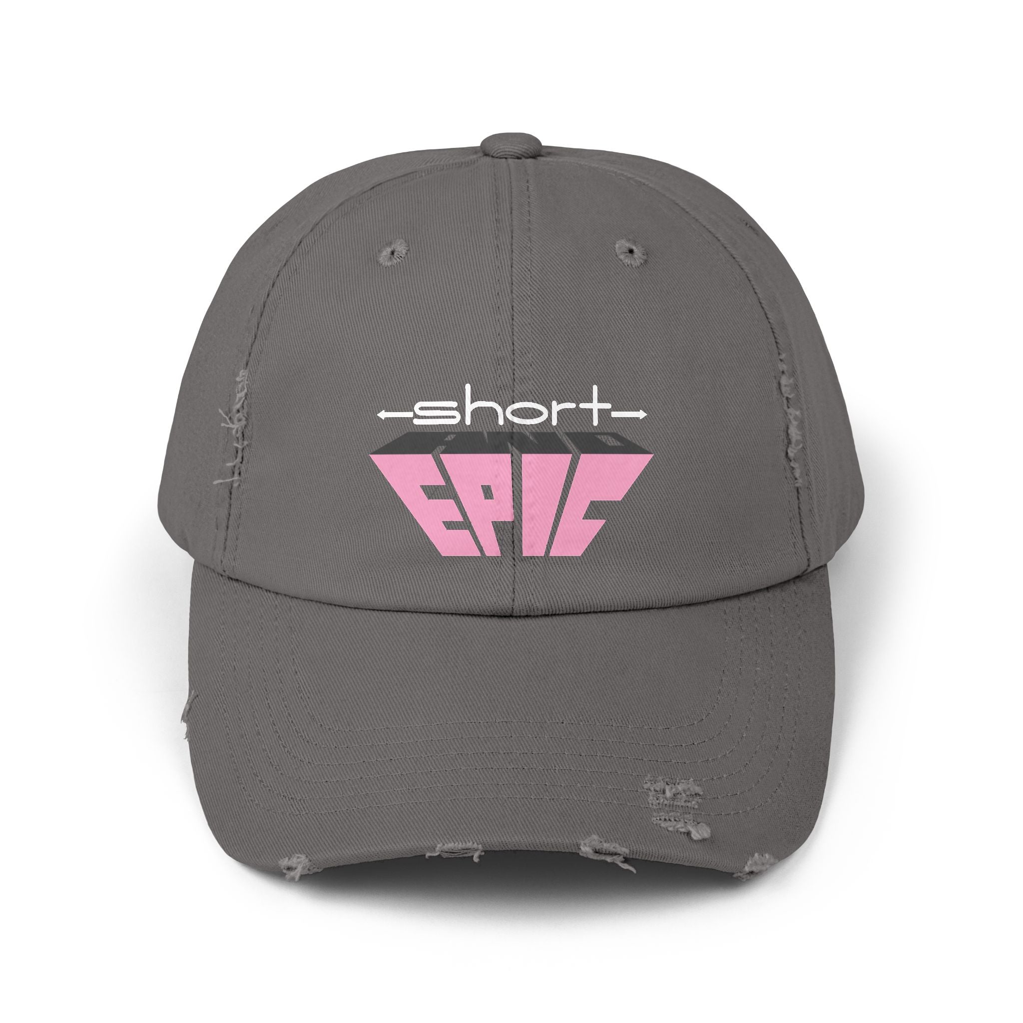 Short & EPIC – Women’s Edition Distressed Hat