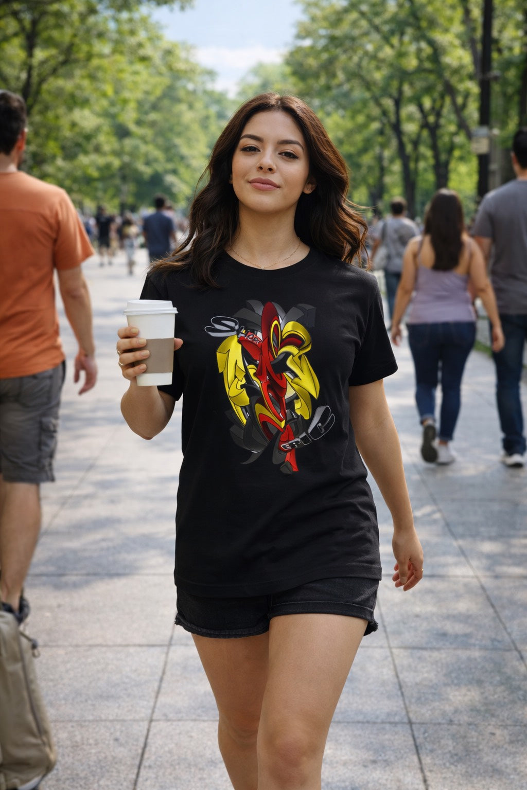 short & EPIC - Moto Impact Tee