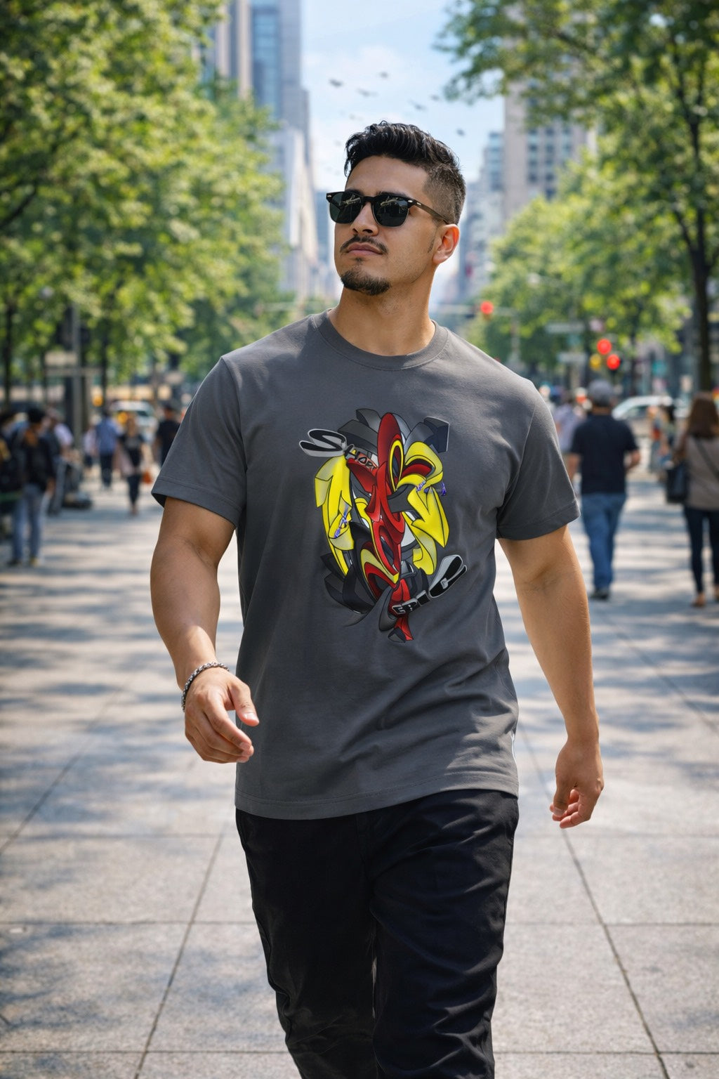 short & EPIC - Moto Impact Tee