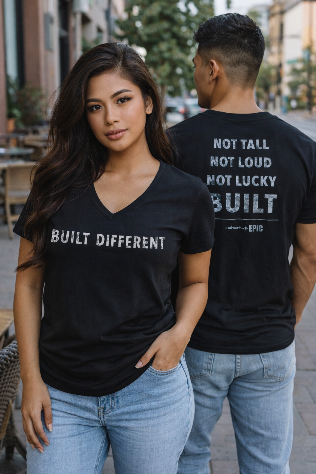 BUILT DIFFERENT V-Neck