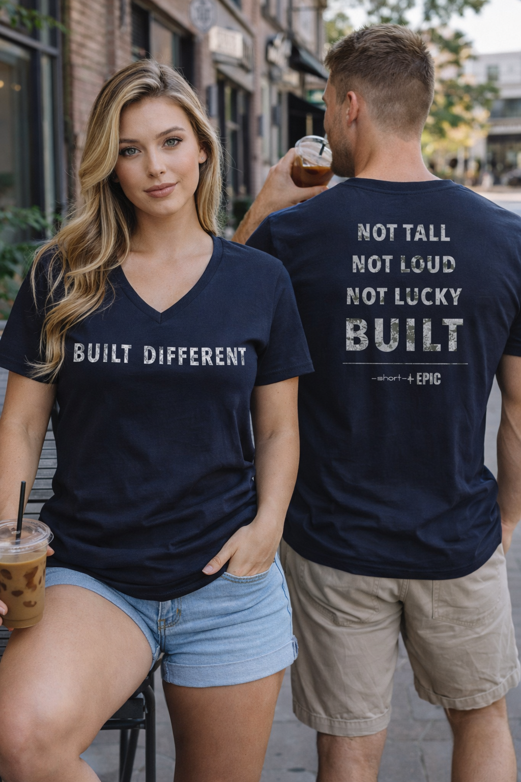 BUILT DIFFERENT V-Neck
