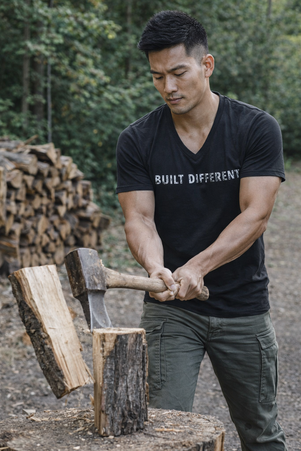 BUILT DIFFERENT V-Neck