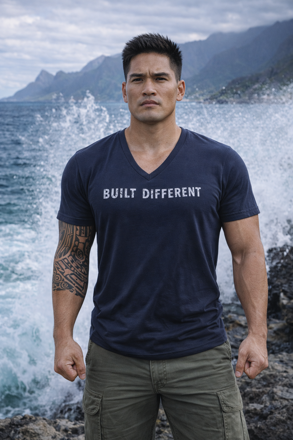 BUILT DIFFERENT V-Neck