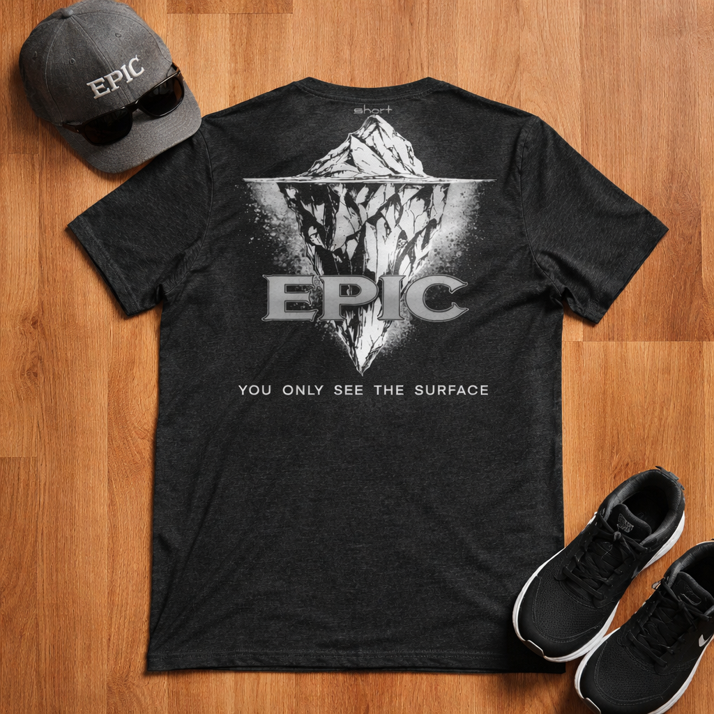 You Only See The Surface – Iceberg V-Neck