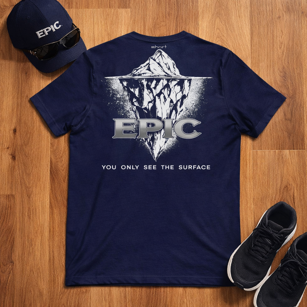 You Only See The Surface – Iceberg V-Neck