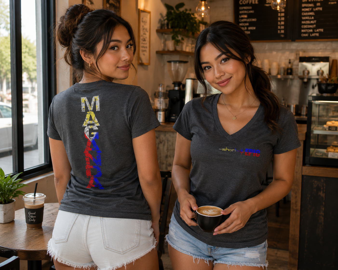 MAGANDA | Beautiful in Filipino | Short & EPIC V-Neck