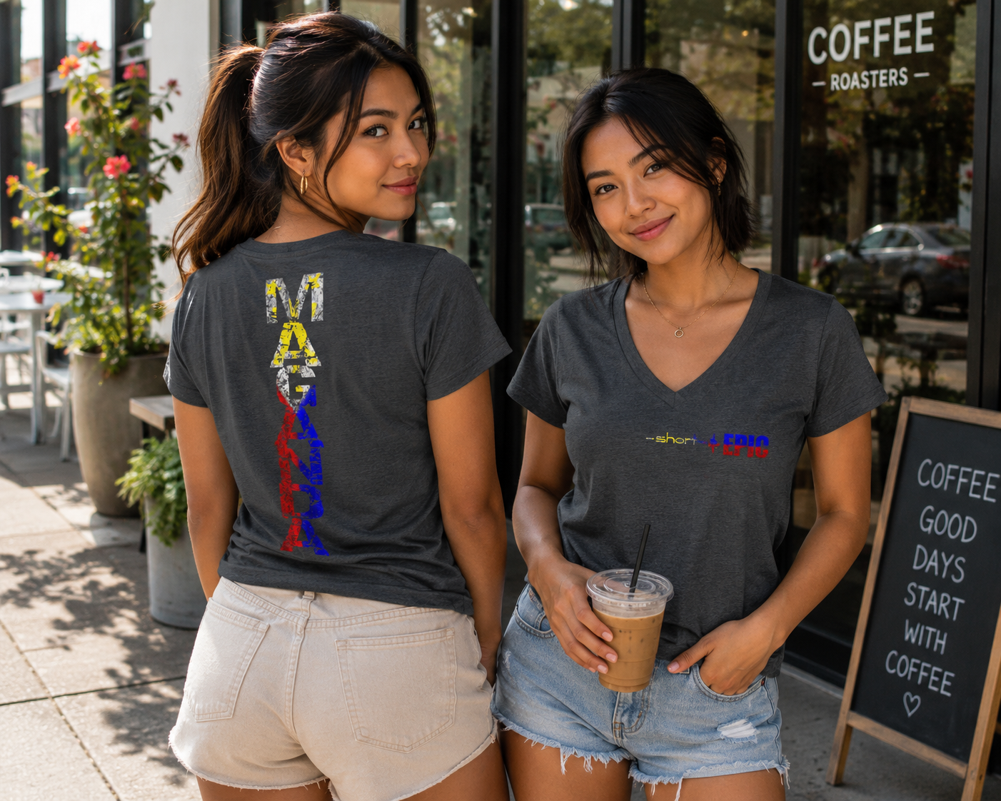 MAGANDA | Beautiful in Filipino | Short & EPIC V-Neck