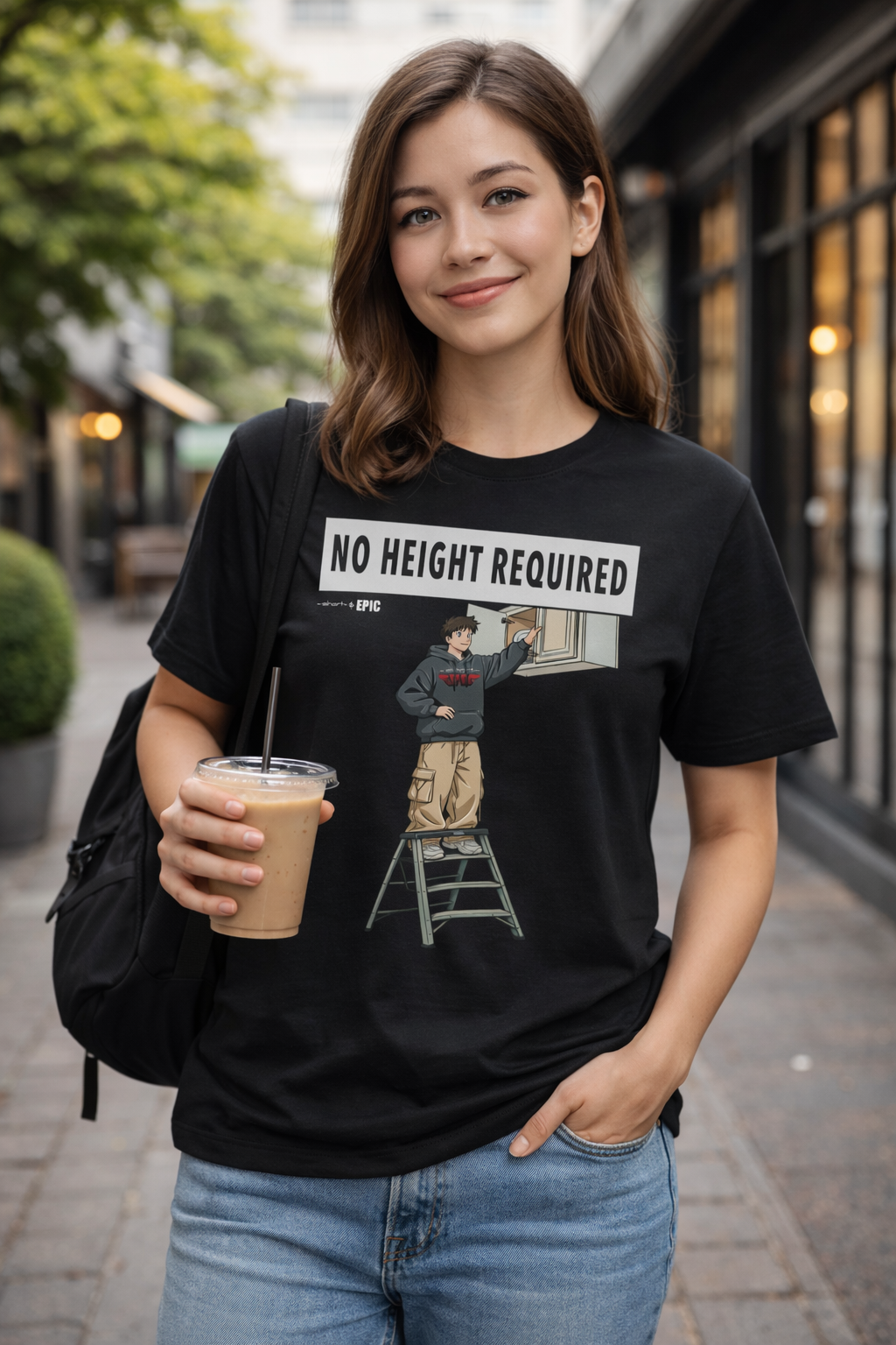 No Height Required Tee