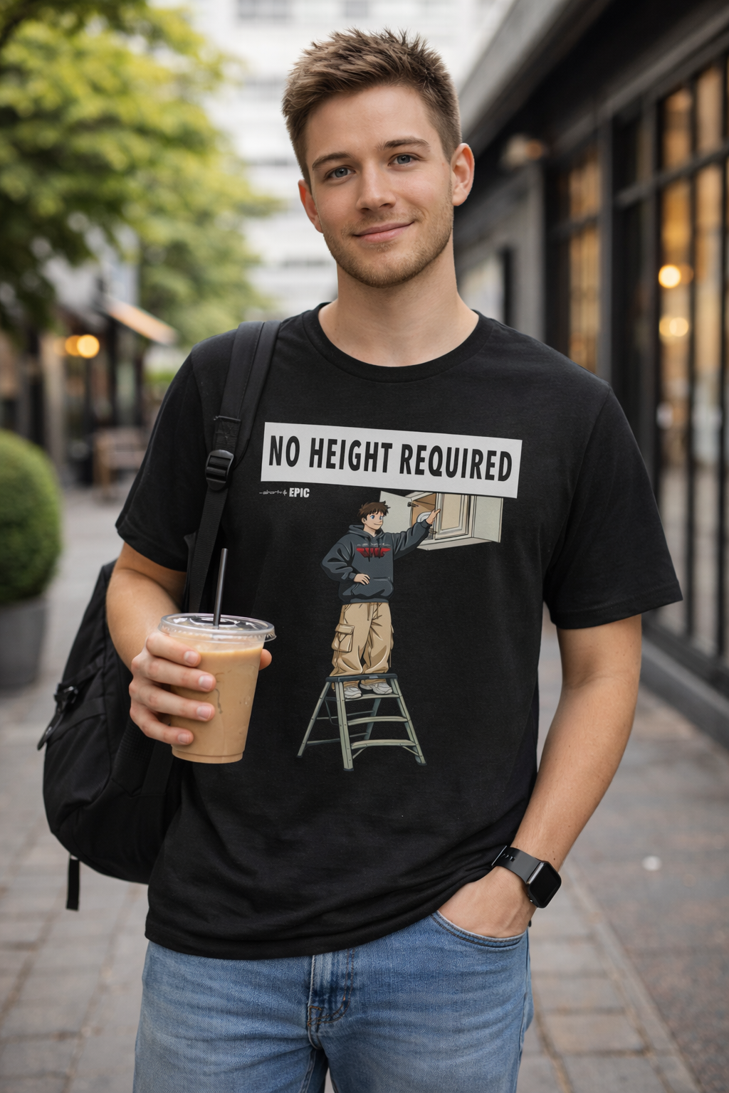 No Height Required Tee