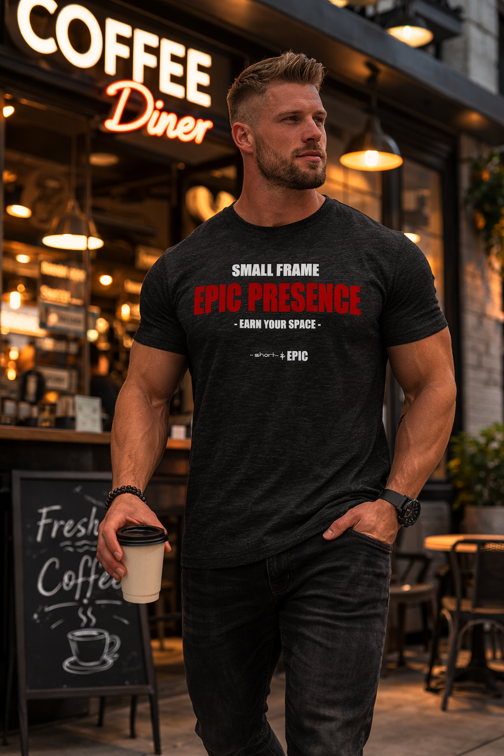 Small Frame. EPIC Presence.