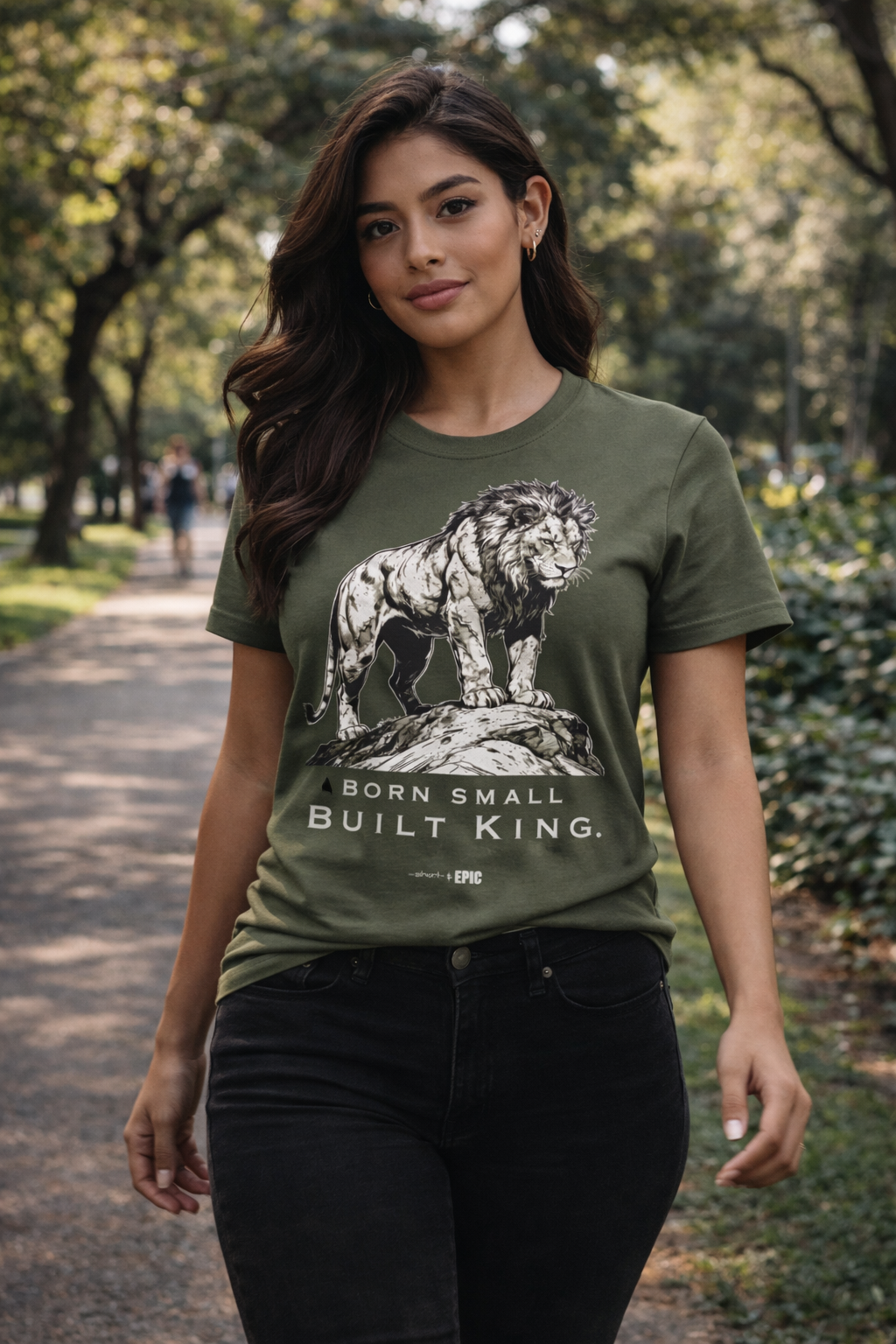 Born Small. Built King. – Lion Strength