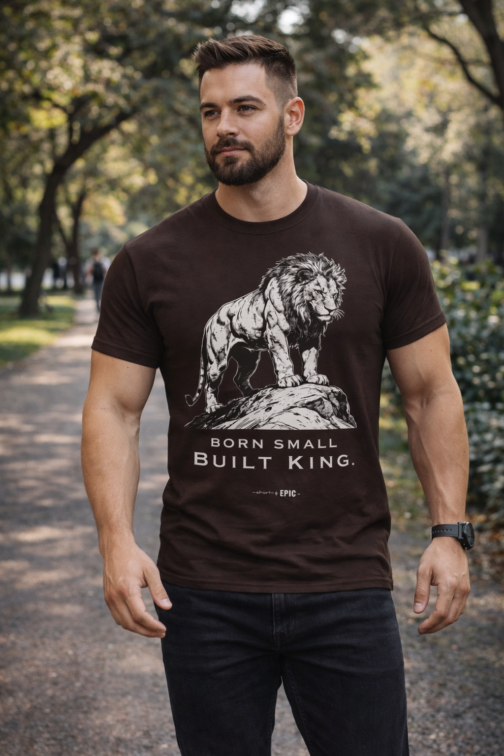 Born Small. Built King. – Lion Strength