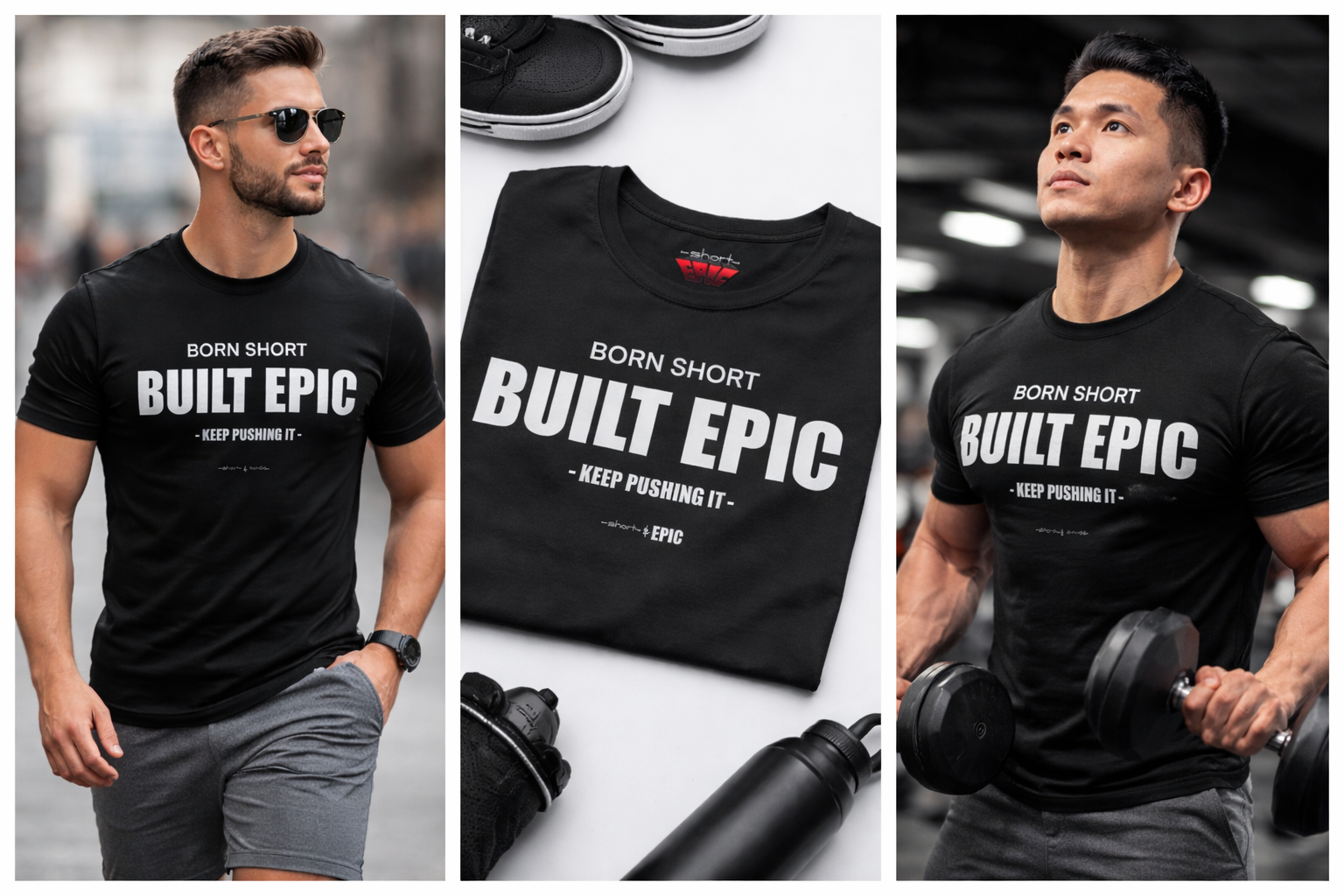 Born Short. Built EPIC.