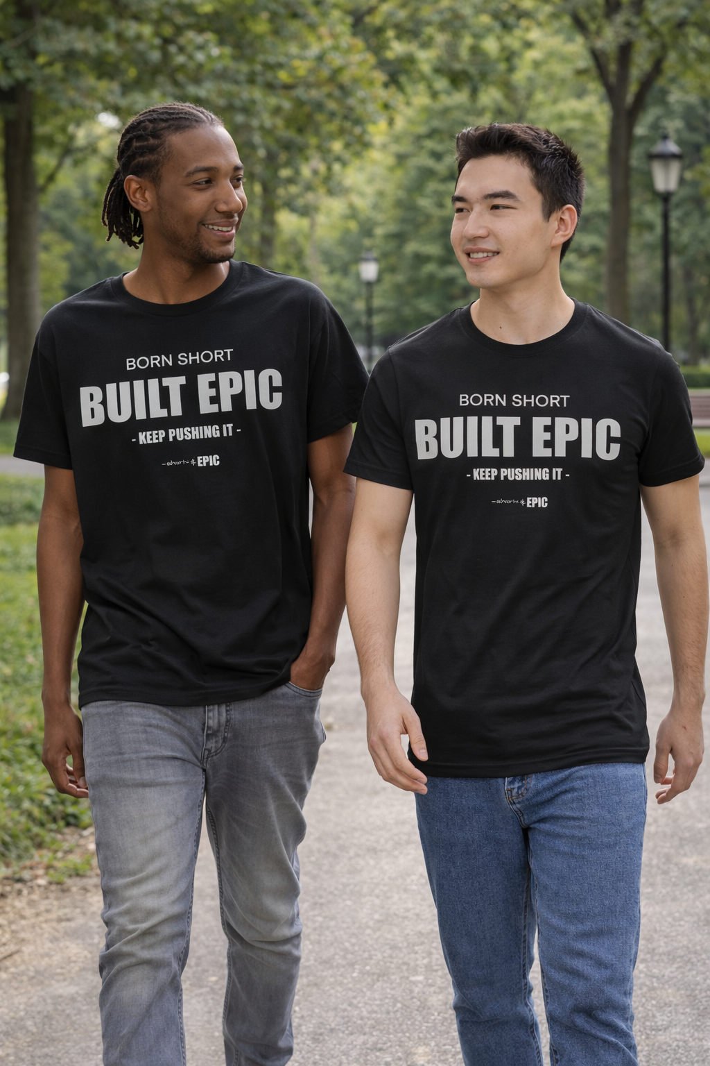 Born Short. Built EPIC.