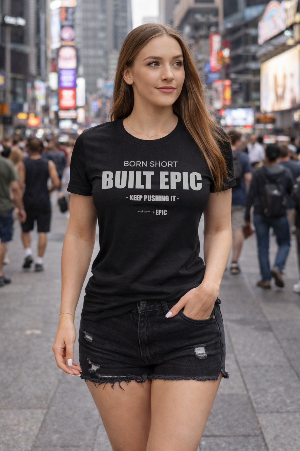 Born Short. Built EPIC.