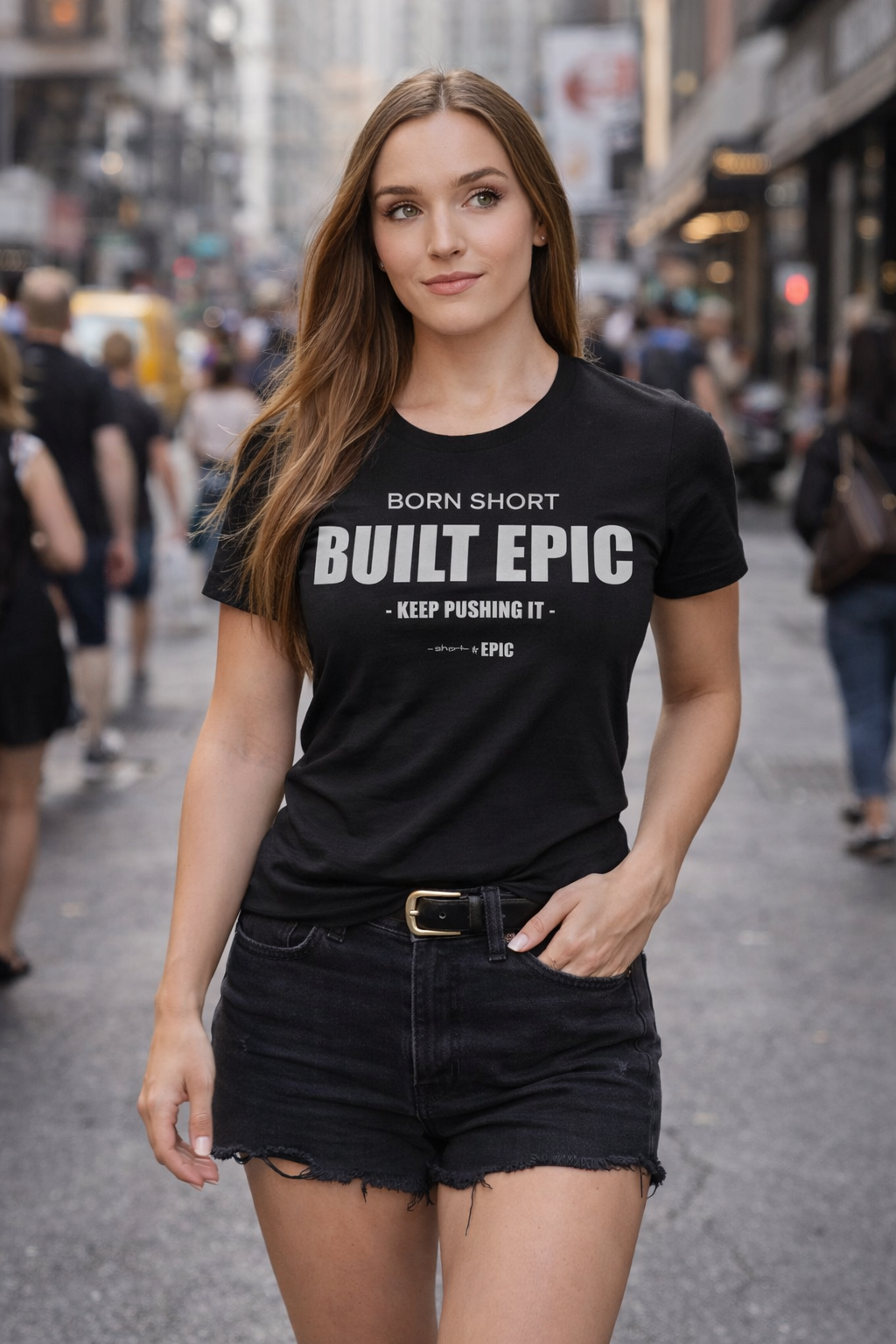 Born Short. Built EPIC.