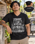 Straight Outta Da Village – Filipino Village V-Neck Tee