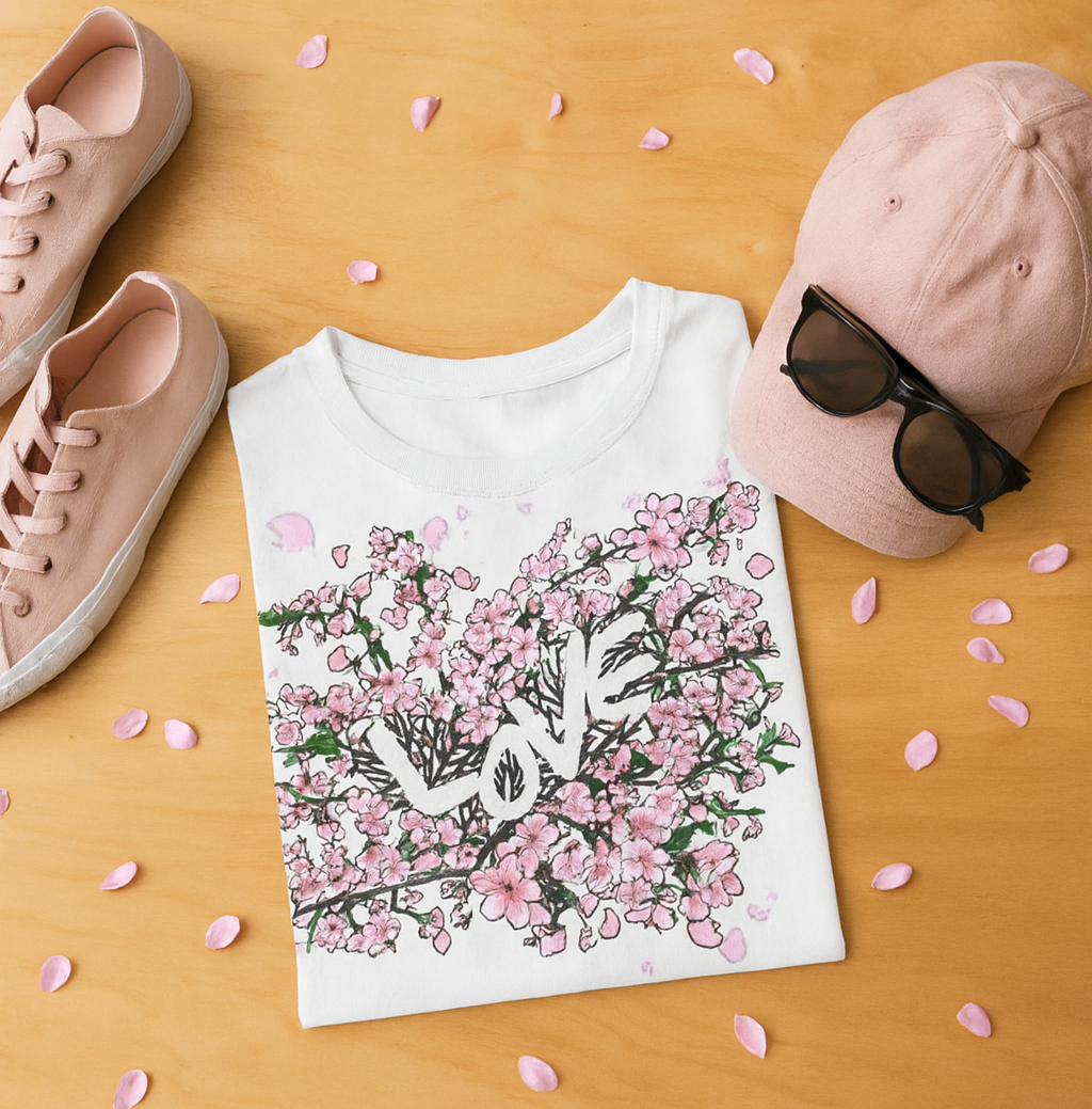 Blossom in LOVE tee