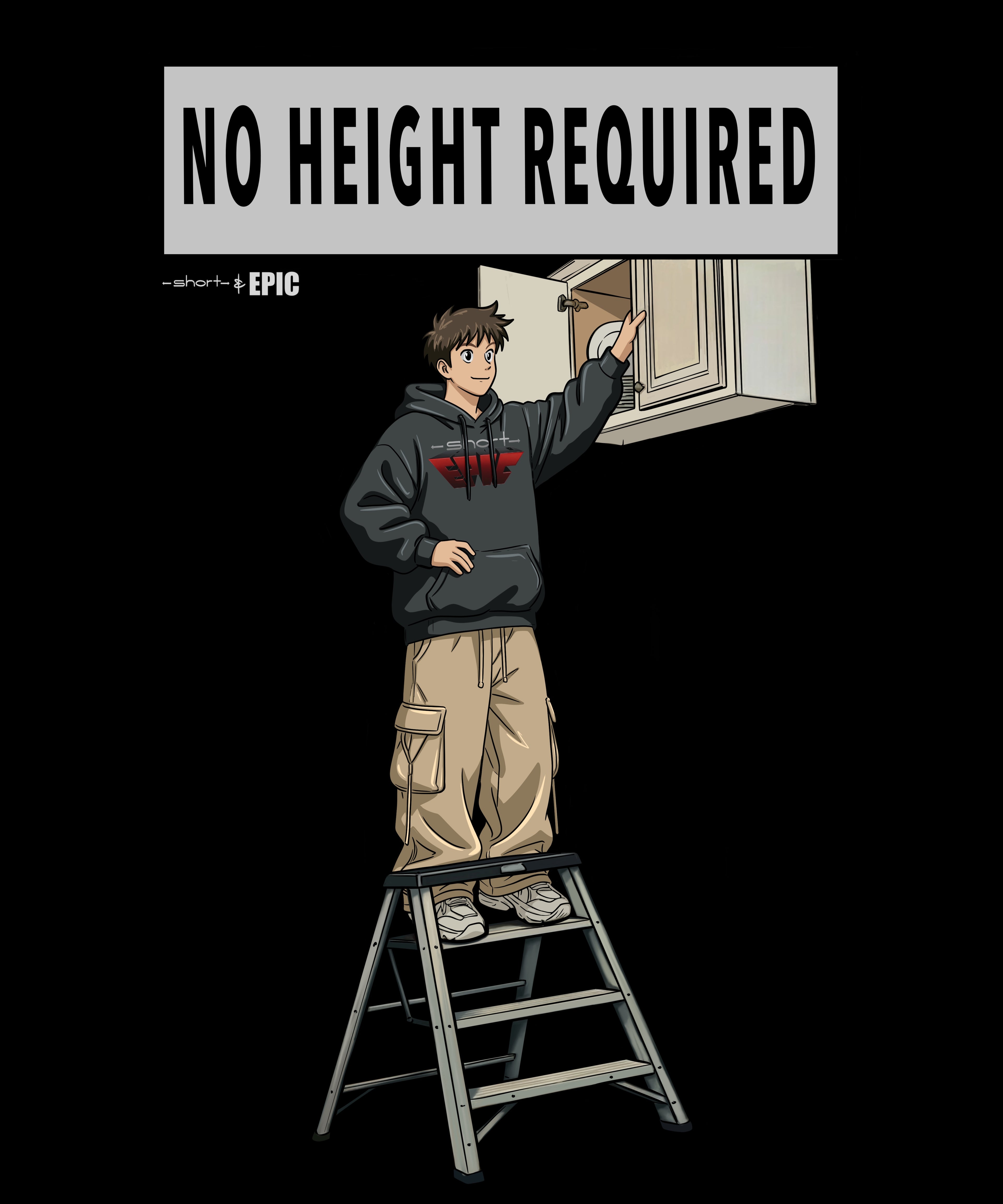 No Height Required Tee