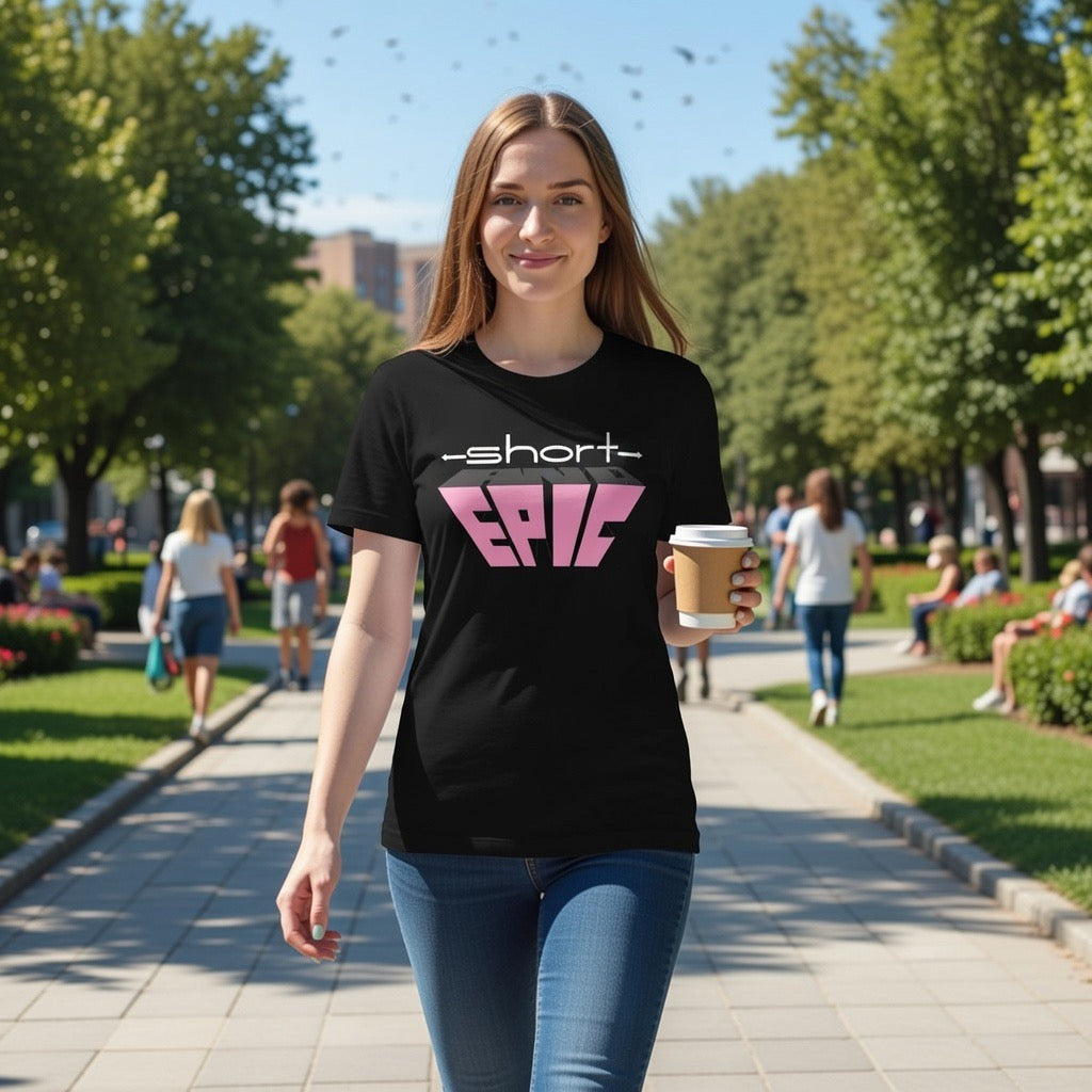-short- and EPIC Pink Power tee
