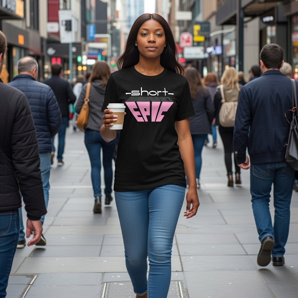 -short- and EPIC Pink Power tee