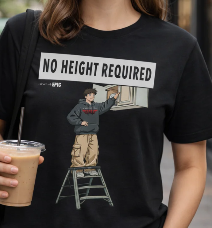 No Height Required Tee