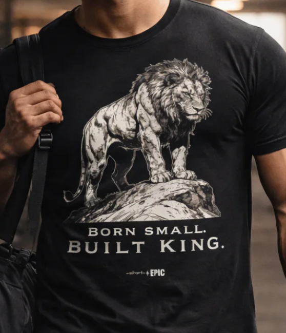 Born Small. Built King. – Lion Strength