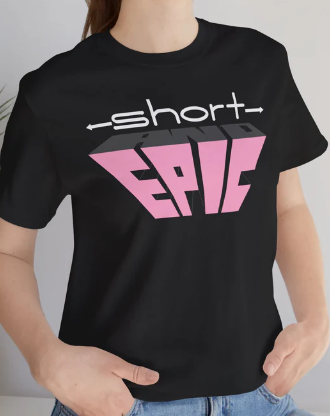 -short- and EPIC Pink Power tee