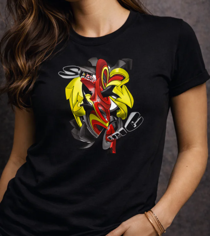 short & EPIC - Moto Impact Tee