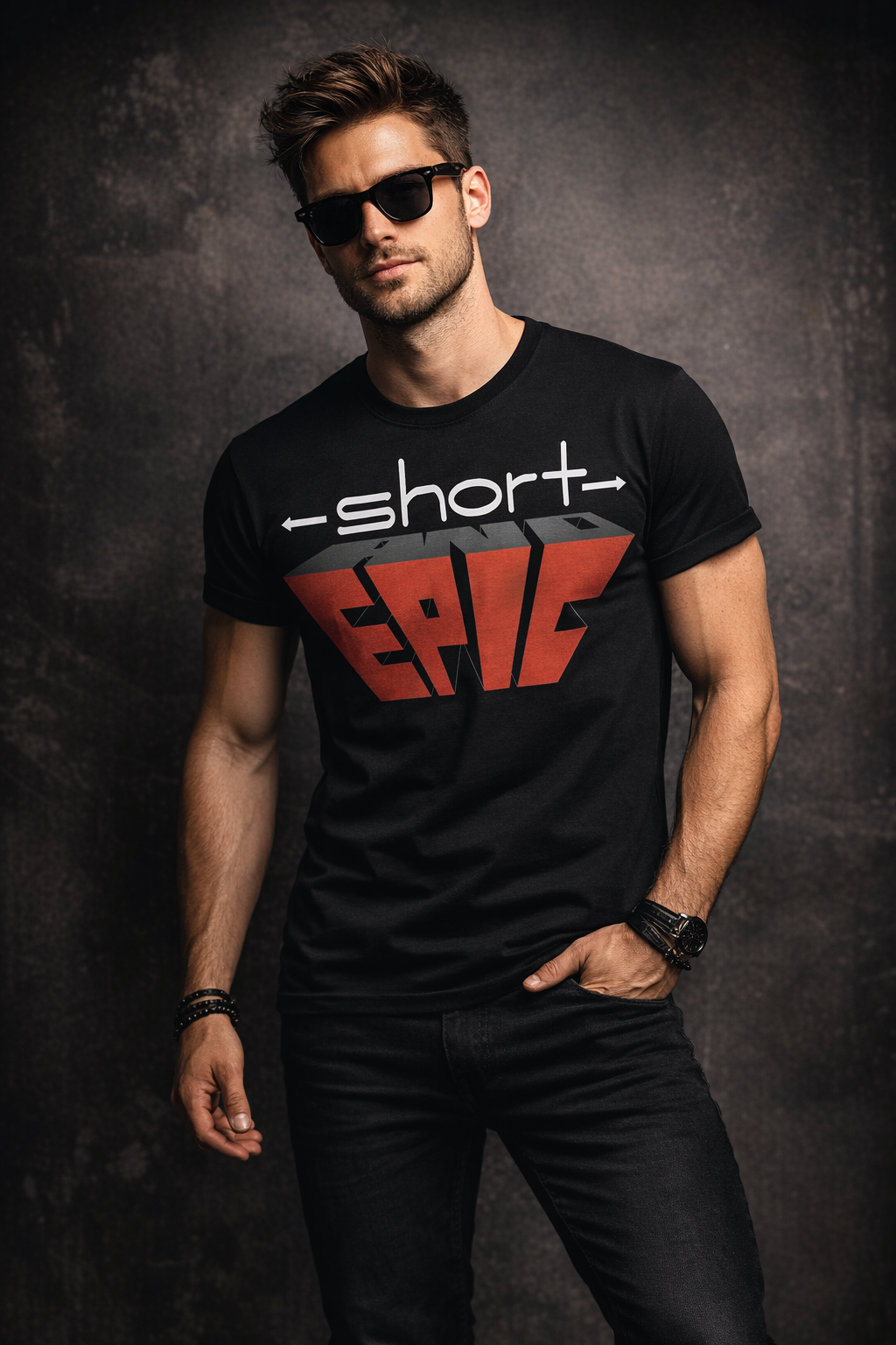 -short- and EPIC Logo Tee